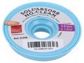Tape: desoldering; halide-free,rosin; W: 2.5mm; L: 1.5m KONTAKT CHEMIE SOLDABSORB25X15/1