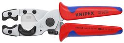 KNIPEX 90 25 20 Pipe Cutter for composite pipes and protective tubes with multi-component handles chrome-plated 210 mm 90 25 20 4003773046004