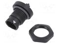 Connector: circular; socket; for panel mounting,front side nut AMPHENOL LTW AZ-17PMMP-QC8001