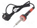 Soldering iron: with htg elem; Power: 30W; 230V; Illumin: LED WELLER WEL.WLIR3023C