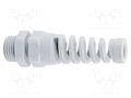 Cable gland; with strain relief; M25; 1.5; IP68; polyamide; grey HUMMEL HUMMEL-1293250051