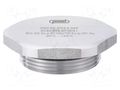 Stopper; M40; 1.5; IP68; stainless steel; V-INOX-Ex; with seal HUMMEL HUMMEL-1192400050