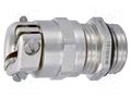 Cable gland; with earthing; M20; 1.5; IP68; brass; HSK-MZ-EMC-Ex HUMMEL HUMMEL-1647200050