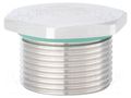 Stopper; M40; 1.5; IP68; brass; Plating: nickel; V-Ms-Ex-d HUMMEL HUMMEL-1876400050