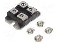 Module: diode; double independent; 650V; If: 25Ax2; SOT227B; screw DACO Semiconductor CSRI2X25-065P1B