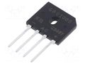 Bridge rectifier: single-phase; Urmax: 600V; If: 10A; Ifsm: 220A TAIWAN SEMICONDUCTOR GBU1005-TSC