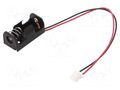 Holder; 1/2AA,1/2R6,CR2; Batt.no: 1; 3pin,cables,terminal; 150mm KEYSTONE KEYS2486CN