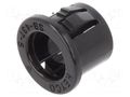 Grommet; Ømount.hole: 11.1mm; Øhole: 7.92mm; polyamide; black KEYSTONE KEYS8473