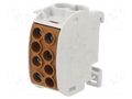Splice terminal: distribution block; 202A; 1kV; screw terminal SIMET SCB35BN