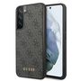 Guess GUHCS22SG4GFGR S22 S901 gray/gray hard case 4G Metal Gold Logo, Guess 3666339042653 3666339042653