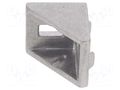 Angle bracket; for profiles; Width of the groove: 5mm; W: 18mm FATH FA-093W203N05