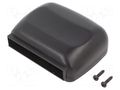 Enclosure: specialist; X: 66.5mm; Y: 79.6mm; Z: 27.2mm; ABS; black MASZCZYK KM-126BK