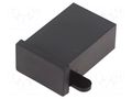 Enclosure: specialist; X: 34.6mm; Y: 54.2mm; Z: 32.2mm; ABS; black MASZCZYK KM-58B/BK