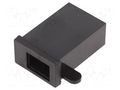 Enclosure: specialist; X: 34.6mm; Y: 54.2mm; Z: 32.2mm; ABS; black MASZCZYK KM-58BO/BK