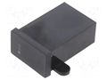 Enclosure: specialist; X: 34.6mm; Y: 54.2mm; Z: 20.5mm; ABS; black MASZCZYK KM-58BTRS/BK