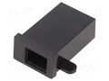 Enclosure: specialist; X: 34.6mm; Y: 54.2mm; Z: 20.5mm; ABS; black MASZCZYK KM-58PO/BK