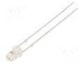 LED; blue; 3mm; blinking; 1560÷2180mcd; 30°; 3÷5VDC; 20mA; 6.8Hz OPTOSUPPLY OSB5SP3131A-6.8HZ