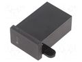 Enclosure: specialist; X: 34.6mm; Y: 54.2mm; Z: 20.5mm; ABS; black MASZCZYK KM-58PTRS/BK