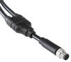 SENSOR CORD, 8P M8 PLUG-FREE END, 3.3FT PXPPVC08FIM08AYT010PVC.