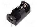 Holder; 1/2AA,1/2R6,CR2; Batt.no: 1; PCB,THM; for PCB KEYSTONE KEYS2485