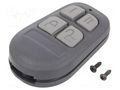 Enclosure: for remote controller; IP20; X: 36mm; Y: 58mm; Z: 13mm MASZCZYK P-31DG/G