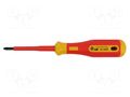 Screwdriver; insulated,slim; PlusMinus PZ-type; PZ/S1 BERNSTEIN BRN-14-695-VDE