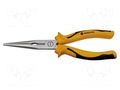Pliers; half-rounded nose; 205mm BERNSTEIN BRN-3-245-16