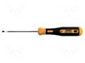 Screwdriver; slot; 3x0.5mm; POWERline; Blade length: 75mm BERNSTEIN BRN-4-522