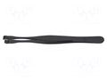 Tweezers; Blade tip shape: round; Tweezers len: 145mm; ESD BERNSTEIN BRN-5-007-13