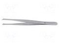 Tweezers; 125mm; Blade tip shape: round; universal BERNSTEIN BRN-5-013-7