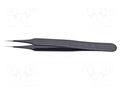 Tweezers; Blade tip shape: sharp; Tweezers len: 110mm; ESD BERNSTEIN BRN-5-049-UF-13