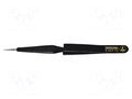 Tweezers; Blade tip shape: sharp; Tweezers len: 120mm; ESD BERNSTEIN BRN-5-057-13