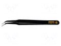 Tweezers; Blade tip shape: trapezoidal; Tweezers len: 120mm; ESD BERNSTEIN BRN-5-066-13