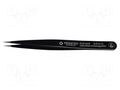 Tweezers; Blade tip shape: sharp; Tweezers len: 120mm; ESD BERNSTEIN BRN-5-074-13