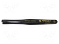 Tweezers; Blade tip shape: shovel; Tweezers len: 120mm; ESD BERNSTEIN BRN-5-193