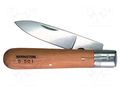 Knife; for electricians; for cables; Tool length: 200mm; folding BERNSTEIN BRN-5-501