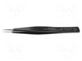 Tweezers; Blade tip shape: sharp; Tweezers len: 130mm; ESD BERNSTEIN BRN-5-878-13