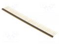 Connector: pin strips; socket; female; PIN: 50; THT; 1.5A; 60V; 1x50 FISCHER ELEKTRONIK MK13.50GX2