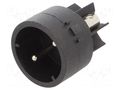 Connector: circular; contact insert; male; PIN: 2; 10A; 250V; 1mm2 BULGIN SA3320