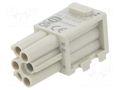 Connector: HDC; module; female; Han-Modular® Domino; PIN: 6 HARTING 09149062101