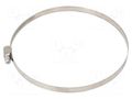 Cable tie; Ø: 130÷150mm; W: 9mm; Material: chrome steel AISI 430 PNEUMAT 158/130-150/W2