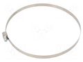 Cable tie; Ø: 150÷170mm; W: 9mm; Material: chrome steel AISI 430 PNEUMAT 158/150-170/W2
