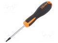 Screwdriver; Torx®; TX09; EVOX; Blade length: 60mm BETA BE1207E/TX09