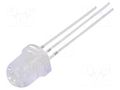 LED; red/green; 8mm; 30°; Front: convex; 2.1÷2.6/3.1÷3.6VDC; round OPTOSUPPLY OSRPMC8131A