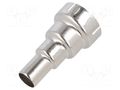 Shrink nozzle; Kind of nozzle: reduction; Ø: 14mm; Øin: 35.5mm RAPID RAP-NOZZLE-RED14
