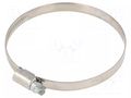 Cable tie; Ø: 70÷90mm; W: 9mm; Material: chrome steel AISI 430 PNEUMAT 158/70-90/W2