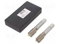 Tap; high speed steel grounded HSS-G; M13; 1; L: 70mm; 2pcs. VÖLKEL VOLKEL-26350