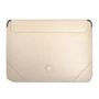 Guess Saffiano Triangle Logo case for a 14&quot; laptop - beige, Guess 3666339039929 3666339039929