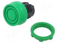 Switch: push-button; 22mm; Stabl.pos: 1; green; none; IP66; flat SCHNEIDER ELECTRIC ZB5AP3S