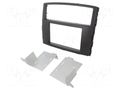 Radio frame; Mitsubishi; 2 DIN; dark grey ACV RAM-40.945